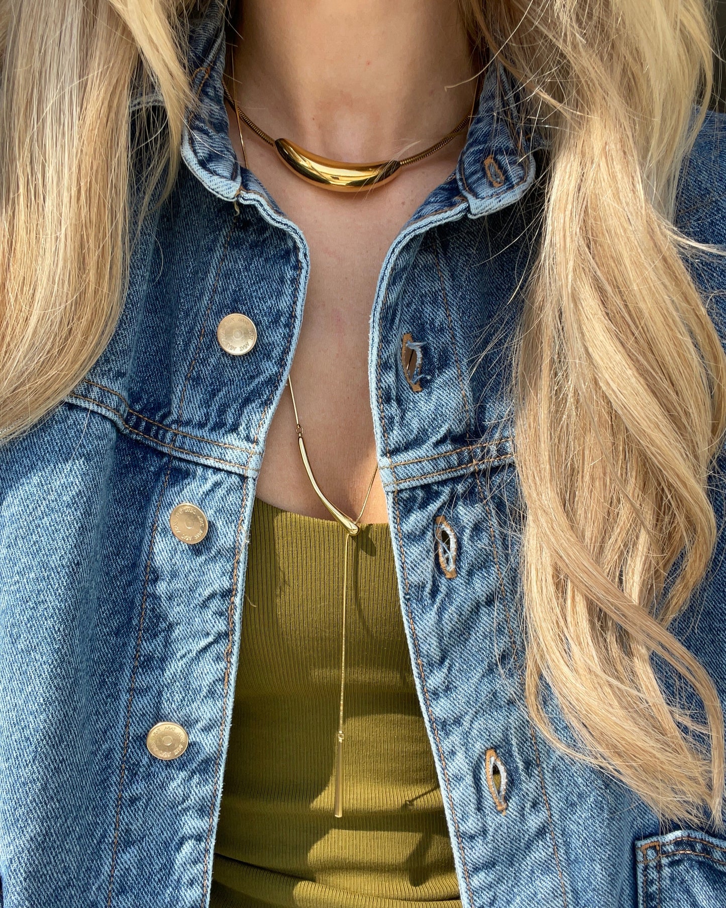 Roma Drop Chain Necklace